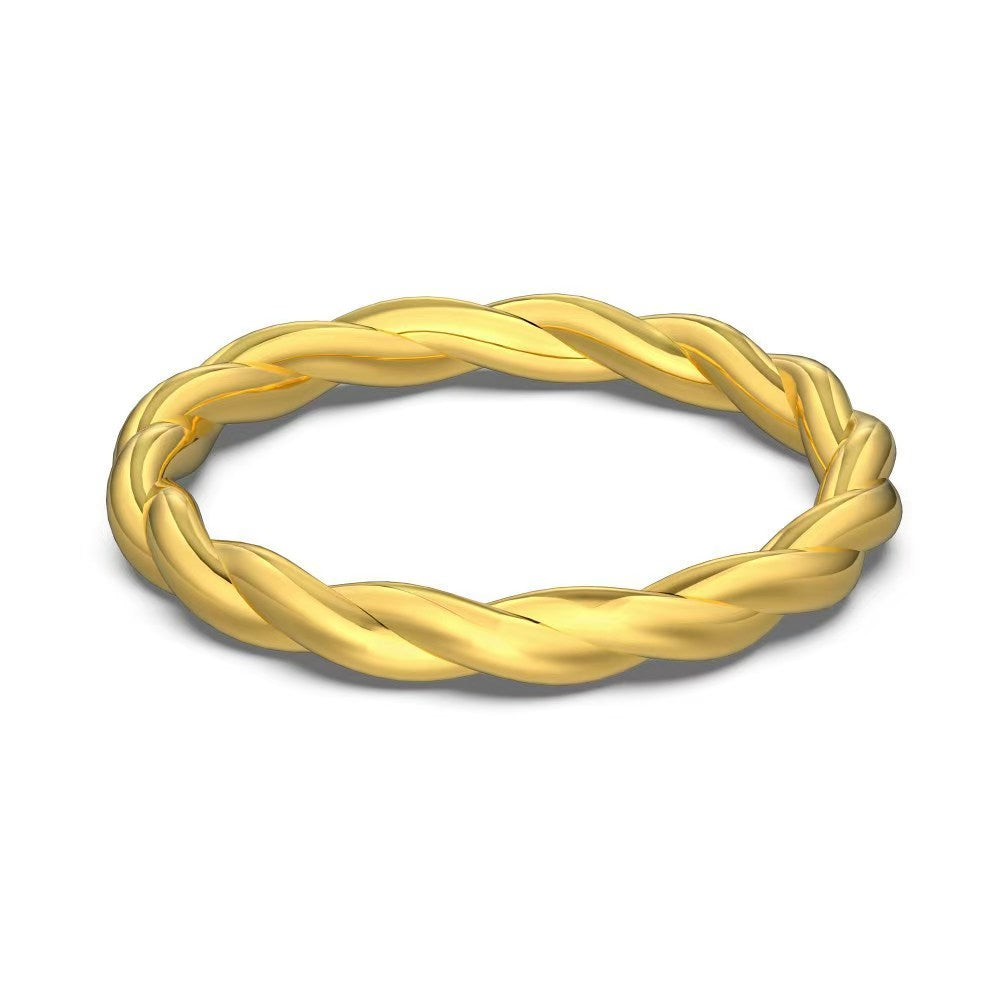 'Wisteria' Twist Ring