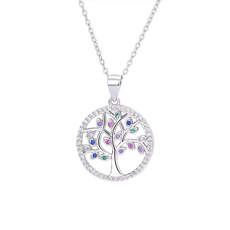 Tree of Life CZ Necklace
