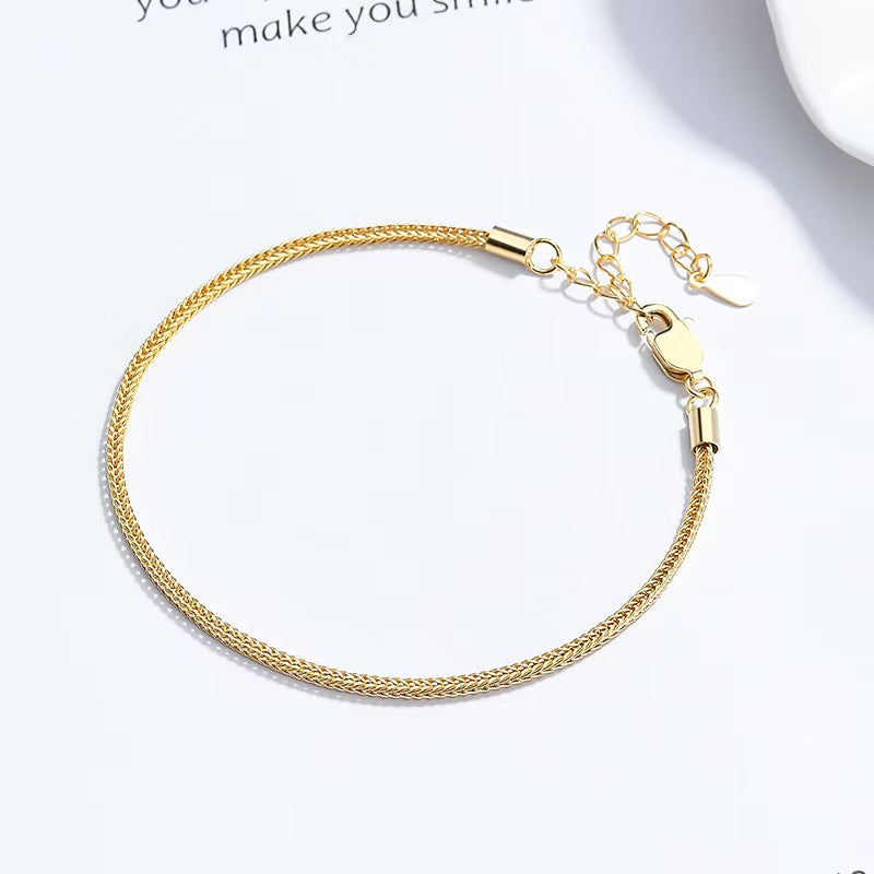 Herringbone Chain Bracelet