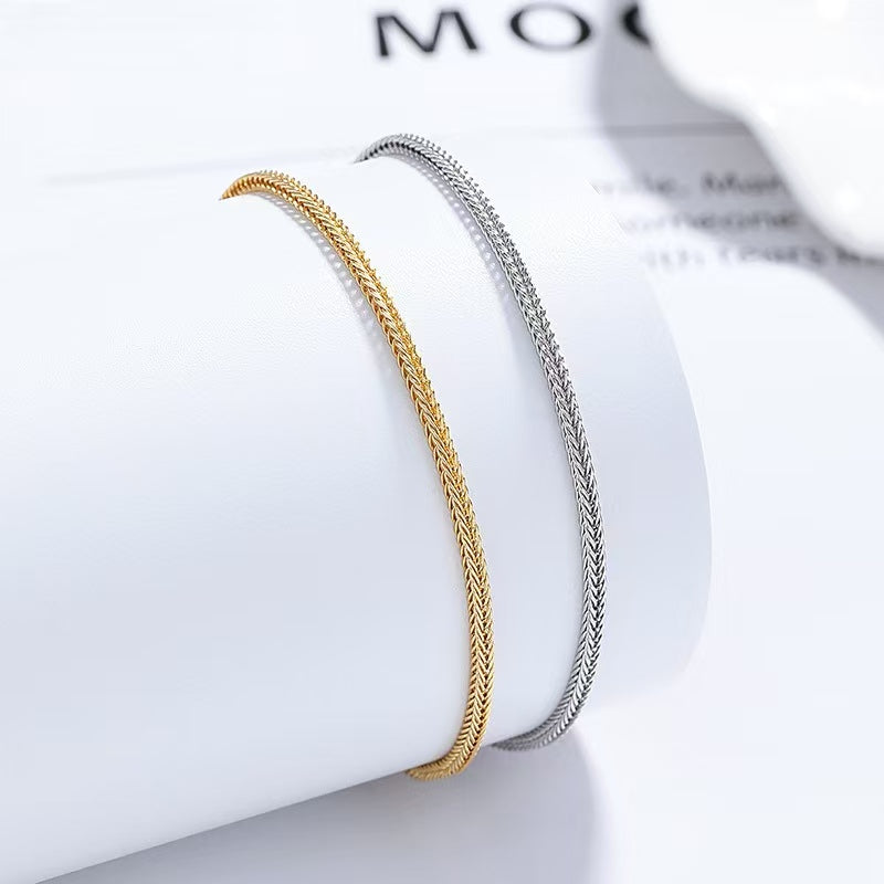 Herringbone Chain Bracelet