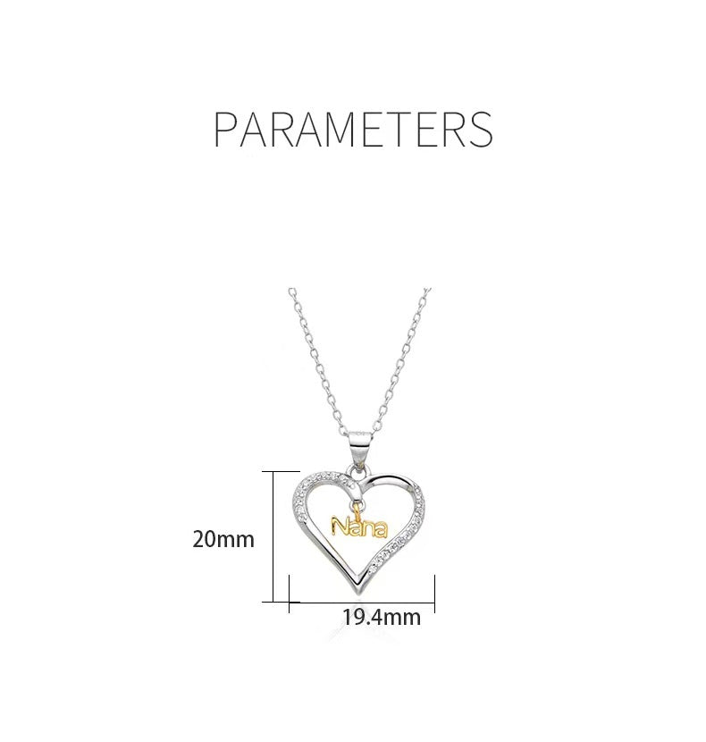 Heart Sister Necklace