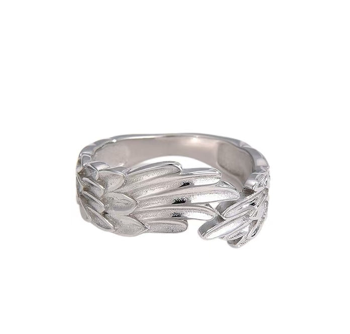 Angel Wings Open Ring