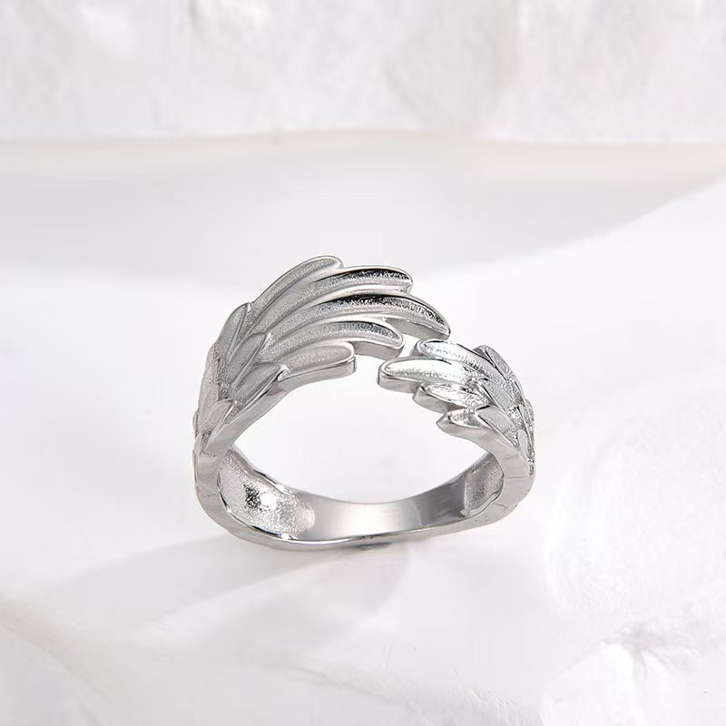 Angel Wings Open Ring