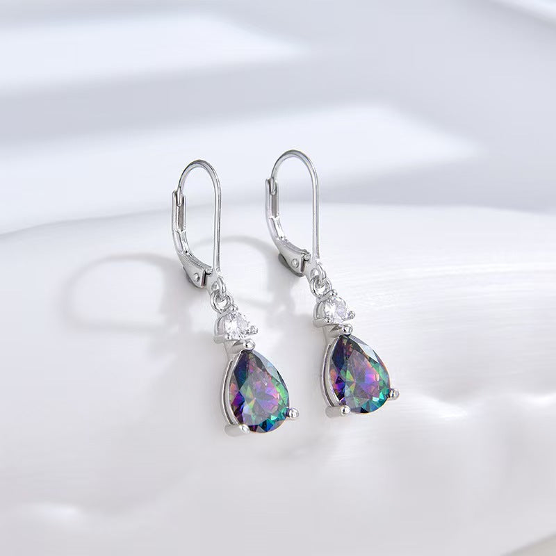 Holographic Teardrop Dangle Earrings