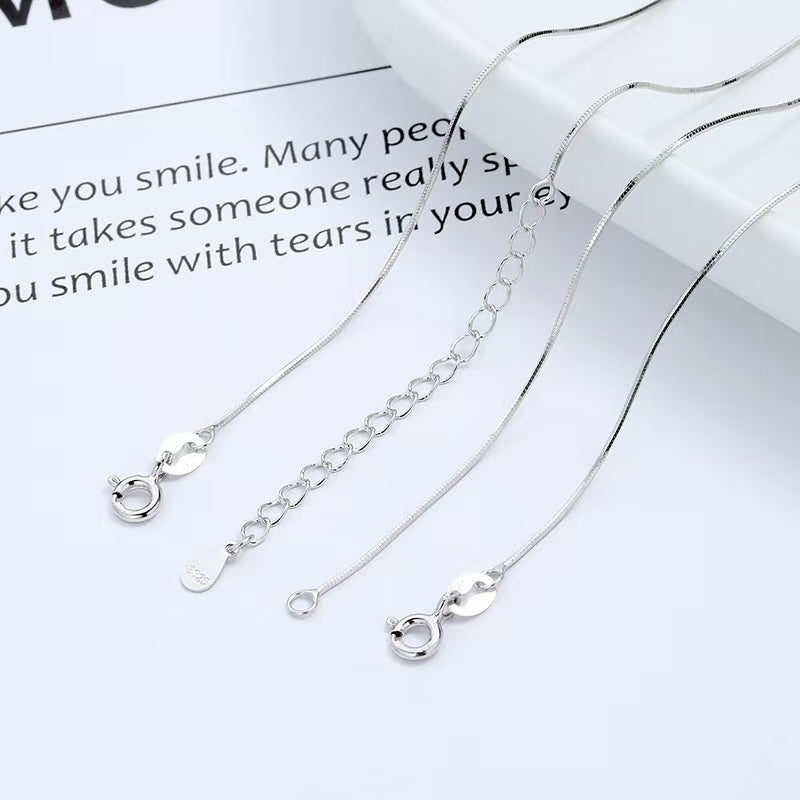 Octagon Snake Chain necklace